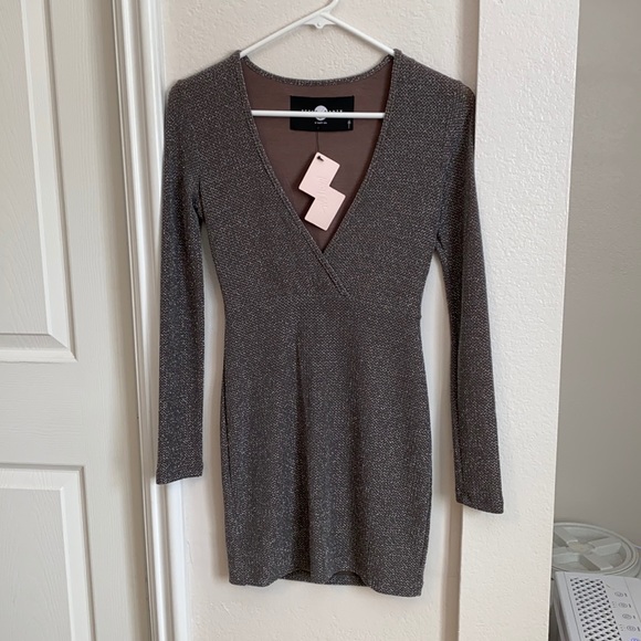 Nasty Gal Dresses & Skirts - Nasty Gal metallic mini dress